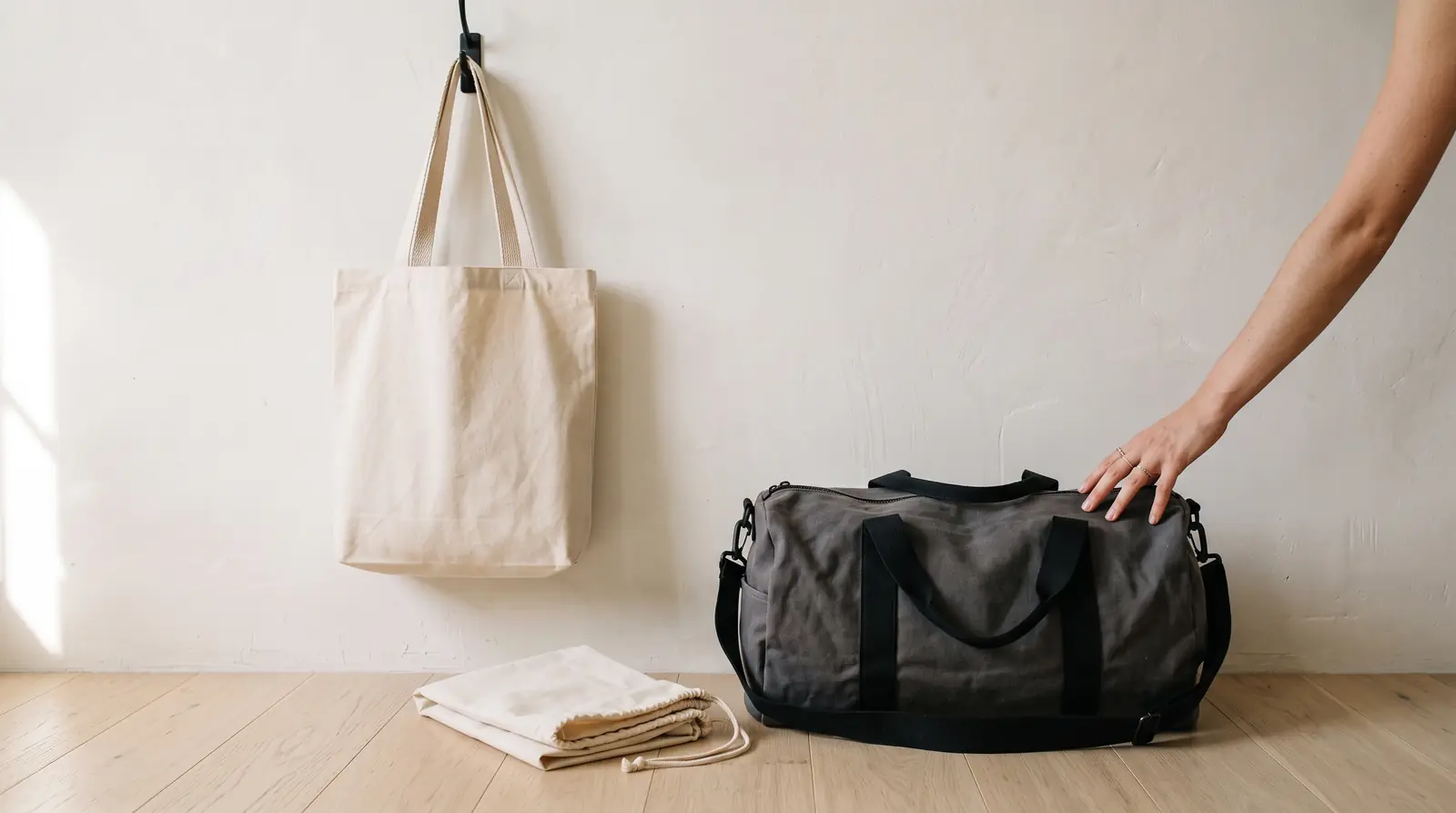 Bolsas y viaje